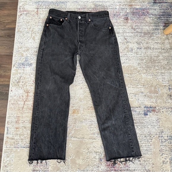 Vintage Levi’s 501 black/gray made in USA from 90s - Picture 4 of 16